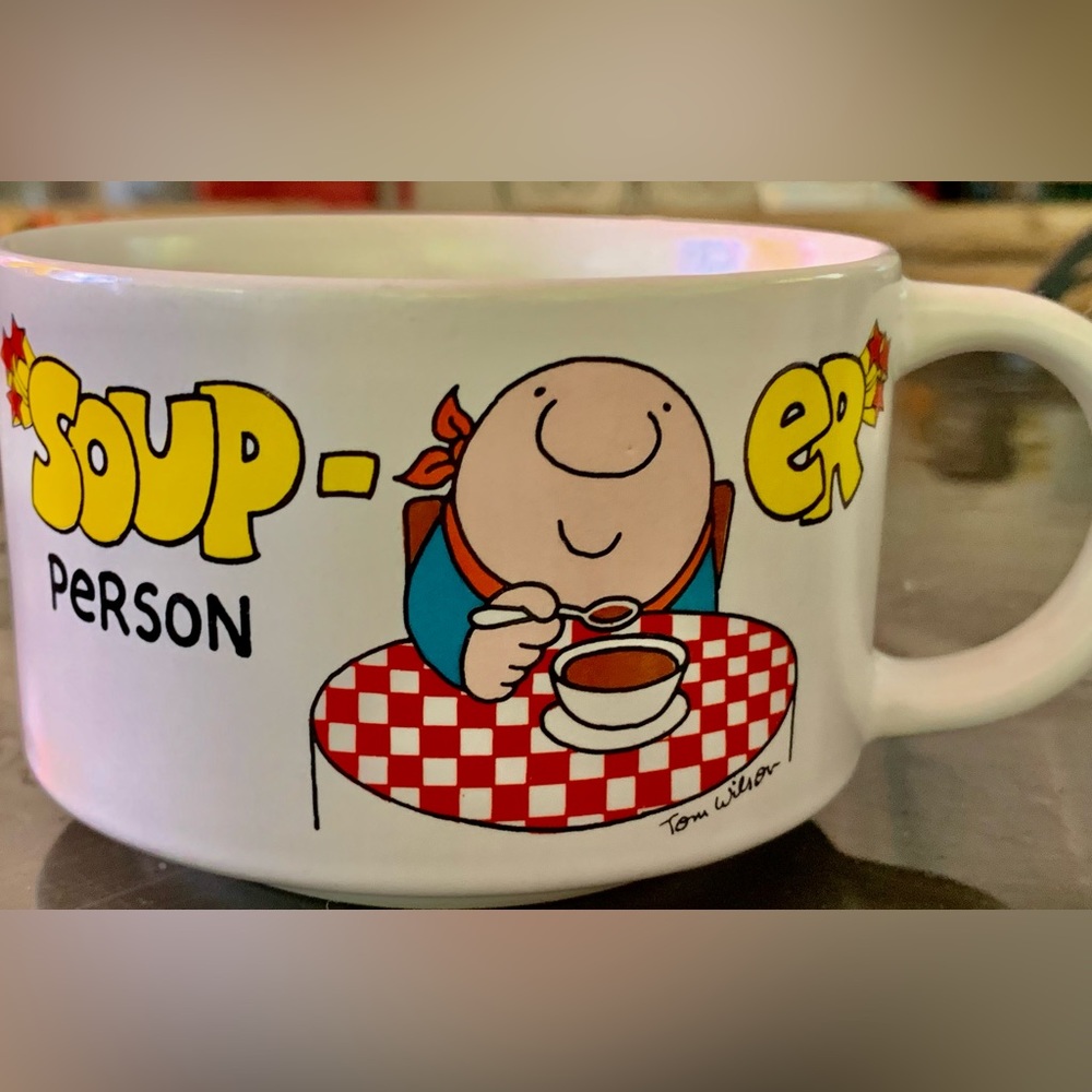 Vintage Ziggy  by Tom Wilson Soup Mug